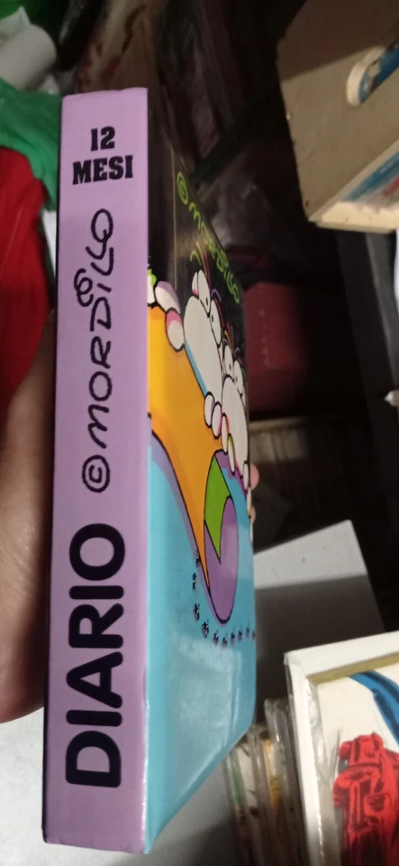 MORDILLO Diario Scolastico school Diary FRANCO PANINI 1996 Nuovo - Immagine 2 di 4