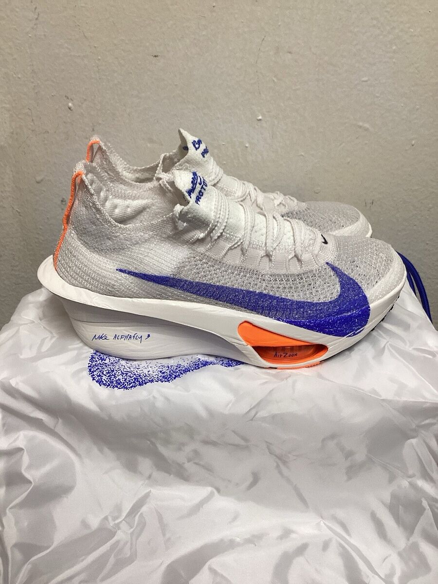 NIKE W AIR ZOOM ALPHAFLY NEXT% 3 FP WHITE RUNNING SHOES SIZE NIKE W AIR ZOOM ALPHAFLY NEXT% 3 FP WHITE RUNNING SHOES SIZE