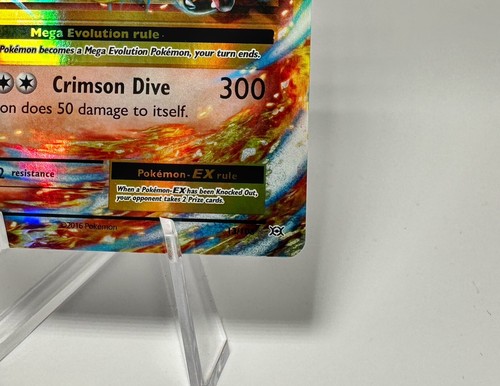 2016 Pokemon XY Evolutions M Charizard EX Holo #13/108 - Picture 4 of 6