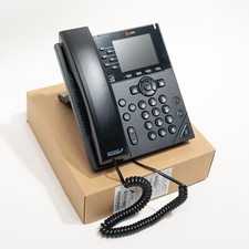 Polycom VVX 350 6-Line Business Desktop Phone POE Telephone - As New in Box