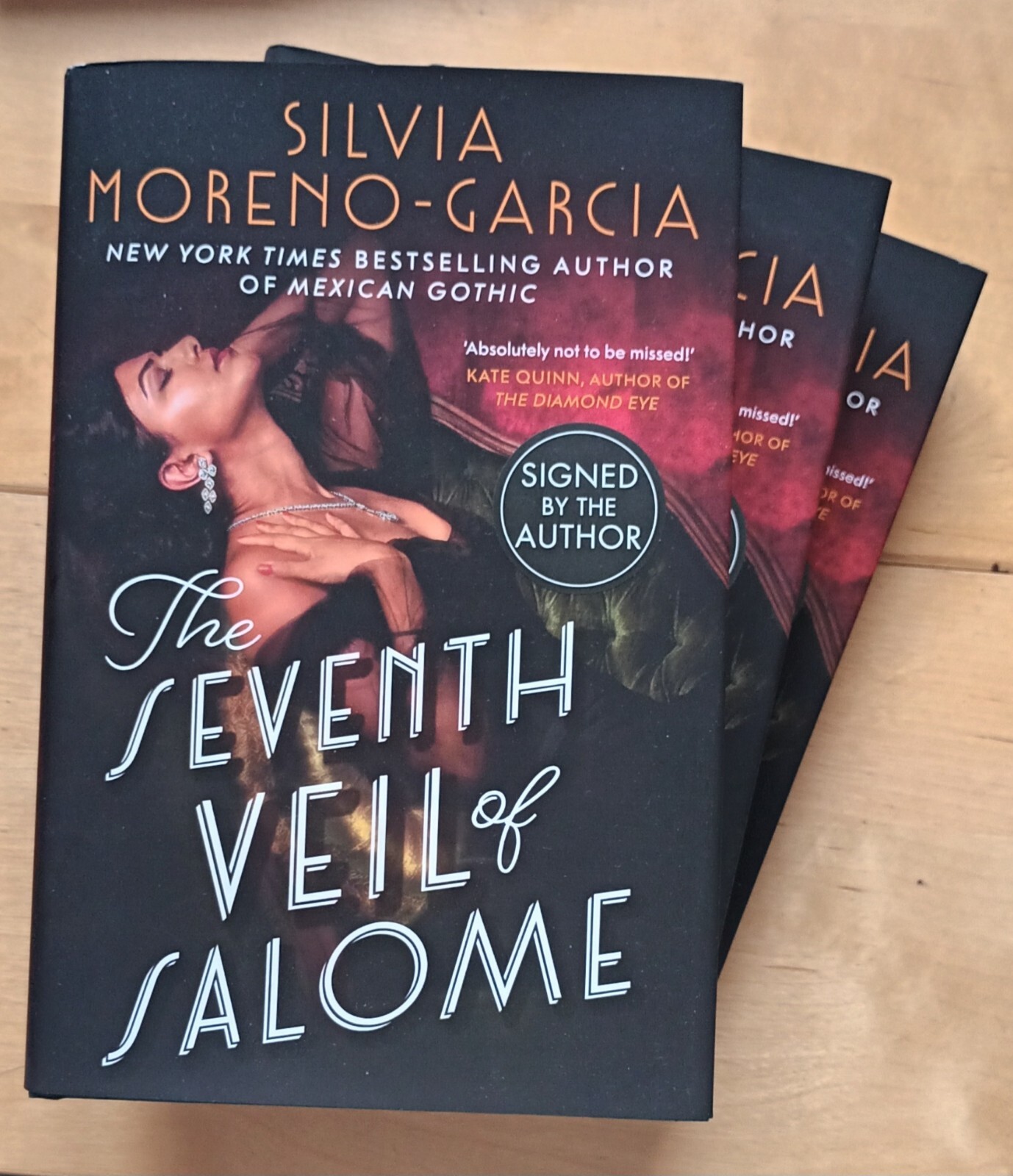 SIGNED The Seventh Veil Of Salome by Silvia Moreno-Garcia. 1st ed. FREE P+P
