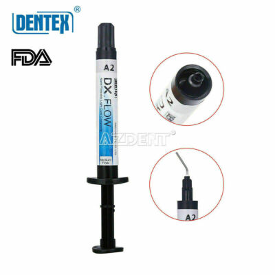 Dental Light Cure Flowable Composite Resin Medium Flow/Blue Temp Resin Dentex