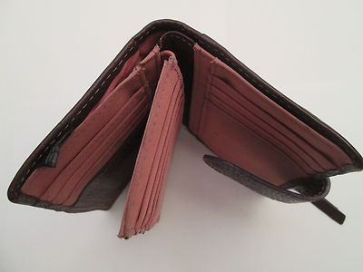 Portefeuille/Porte-monnaie Zipé FOSSIL En Cuir Vintage - Marron - Occasion