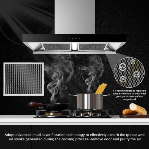 Charcoal Range Hood Filter 10.5"x8.75" for Kitchen Exhaust Fan, Oven Vent Filter - Picture 4 of 6