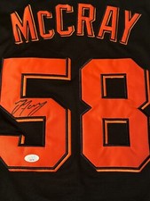 GRANT MCCRAY San Francisco Giants Signed Auto Autographed Jersey JSA XL