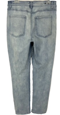 セット！！！ cabi Jeans Higher Straight Leg #5883 Sz 10 Stretch Light Blue