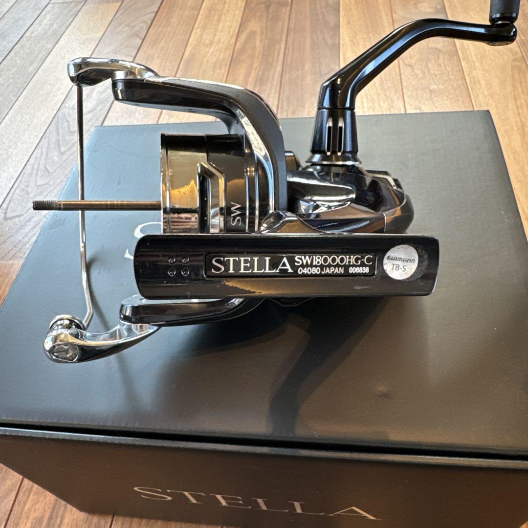 SHIMANO 20 STELLA SW18000HG-C Spinning Reel No Spool Used