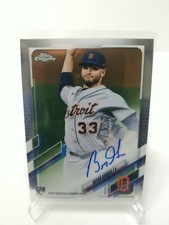 2021 Topps Chrome Autographed - Bryan Garcia  AUTO Rookie Card #RA-BG -Tigers