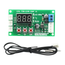 DC 12-48V 5A PWM motor fan speed controller governor temperature control EBM EC