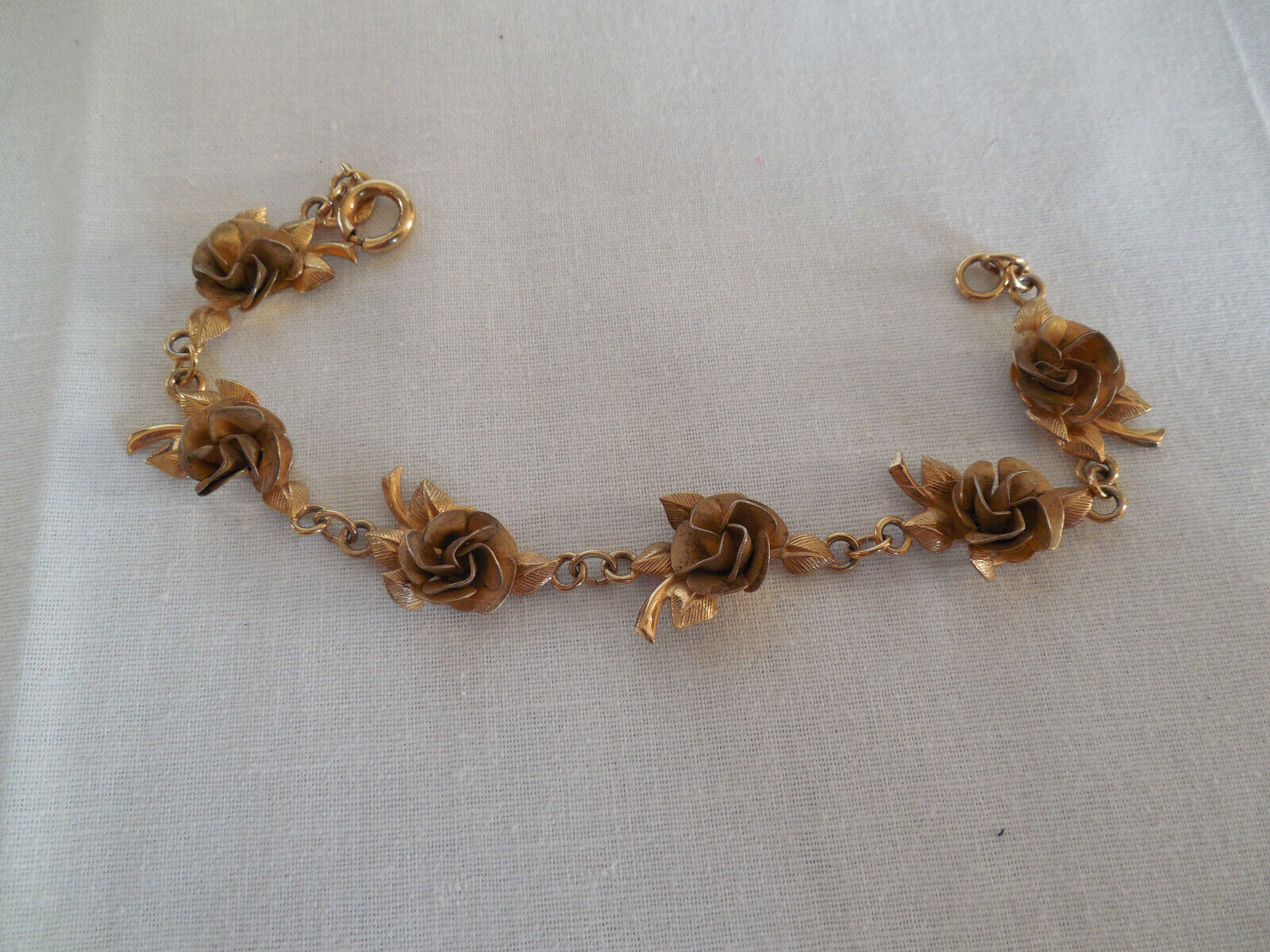 A.C. 12k gold filled rose bracelet - image 1