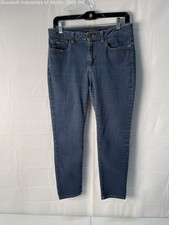 Gently Loved Michael Kors Women's Izzy Cropped Skinny Blue Jeans, Sz. 8