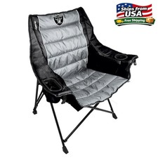 Las Vegas Raiders Kijaro Quilted Club Pro Chair