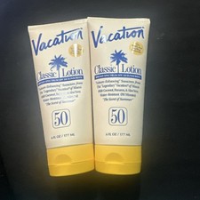 Vacation Classic Sunscreen Lotion SPF 50 Exp 5/26 Lot of 2