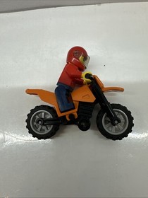 Lego 7235 City Police Motorcycle Complete Lot