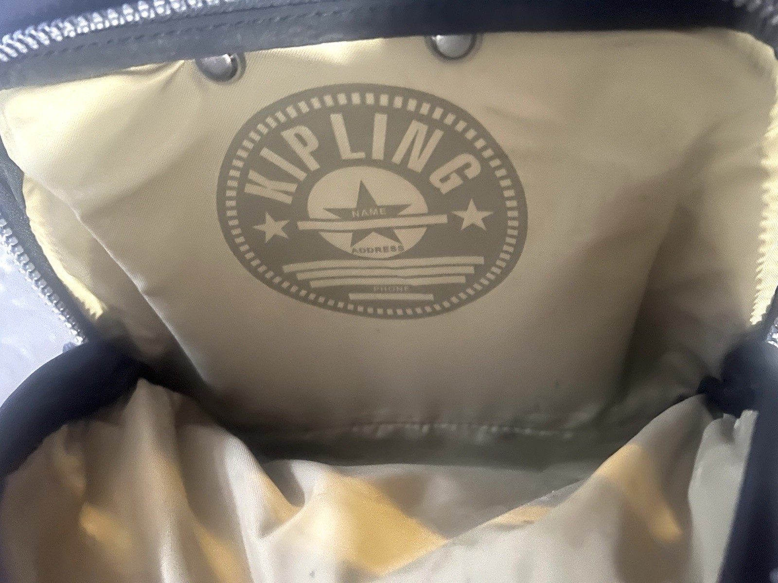 KIPLING ROLLING BACKPACK 2WHEEL BLACK ZIPPED NO M… - image 2