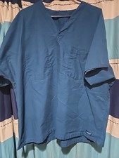landau scrub top Teal No Size See Description