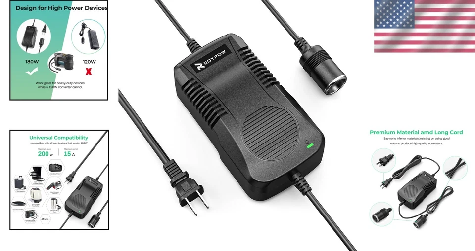 Portable 12V Power Supply for Automotive Devices - Image 2 of 4