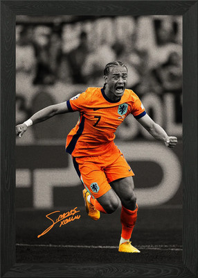 Xavi Simons Gerahmtes Wandbild Poster Leinwanddruck Bild