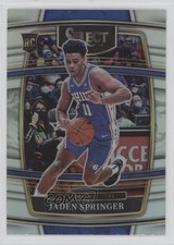 2021-22 Panini Select Concourse Silver Prizm Jaden Springer #85 0nr3