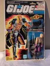 G.I. Joe Dr. Mindbender Action Figure 1985 MOC Hasbro Vintage