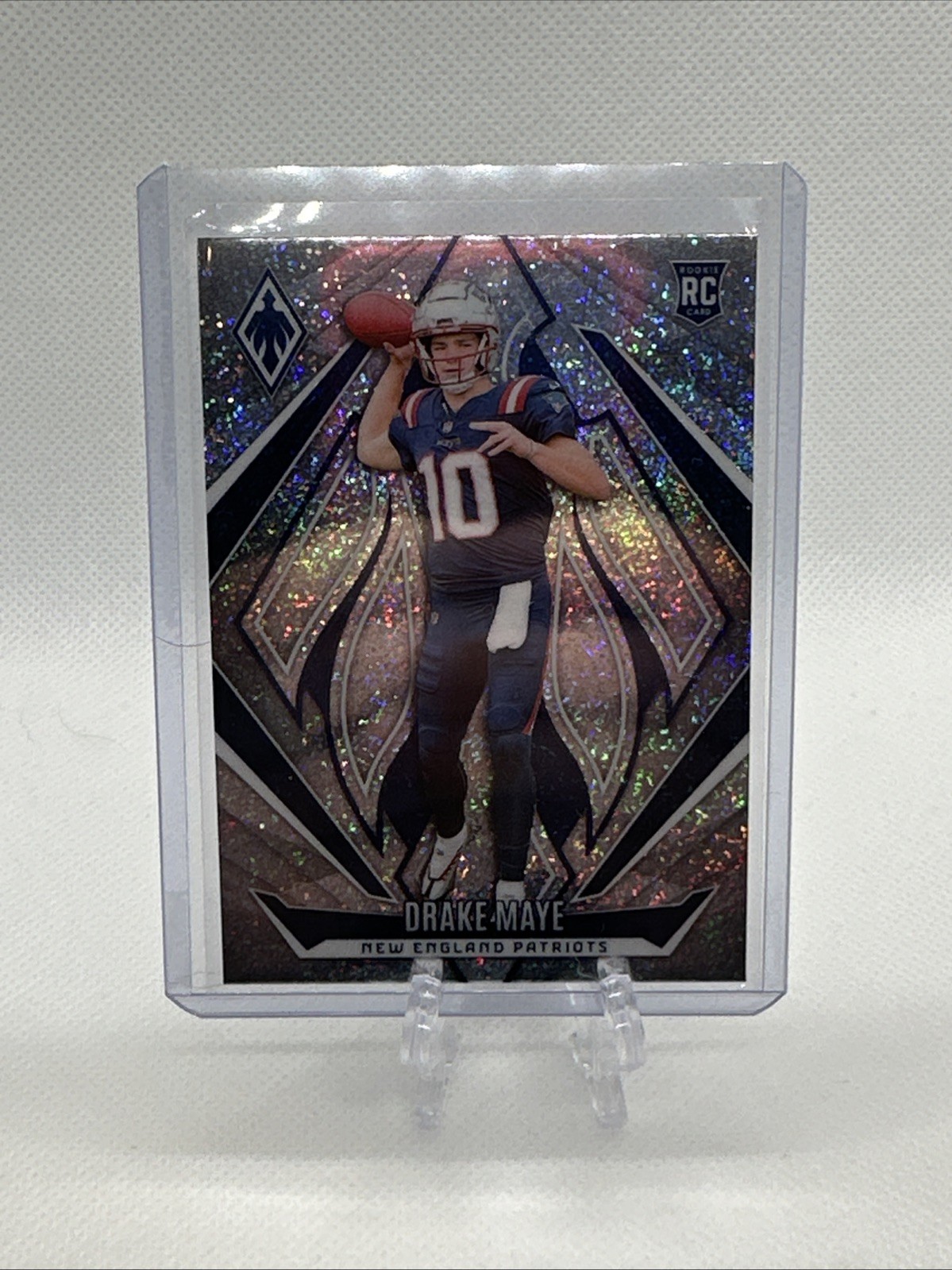 2024 Panini Phoenix - Drake Maye International Celestial Glitter #179 Patriots