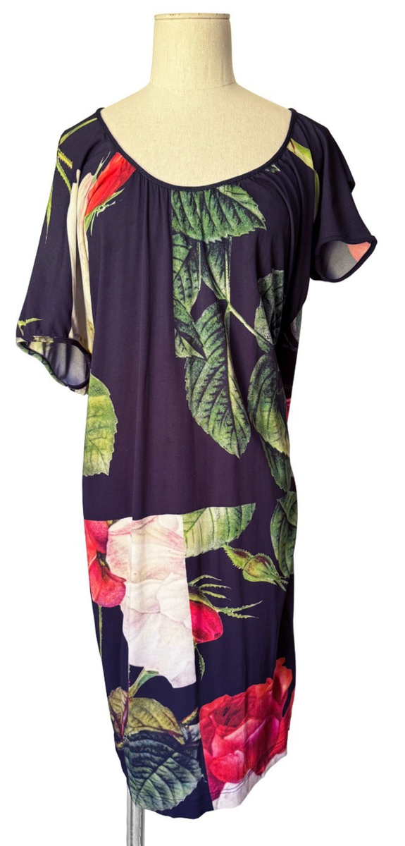 ***様 Vivienne Westwood★ANGLOMANIA ワンピース VIVIENNE WESTWOOD ANGLOMANIA Viscose Knit Dress Pop Rose Print