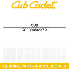 CUB CADET 02005020P-X High Lift Blade 15.94" for 02005020-X