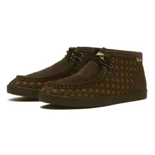 VANS LEKKIE V3750 BROWN/BLACK Men's High-cut Suede Shoes