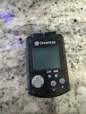 Sega Dreamcast Black VMU Visual Memory Unit HKT-7000 vintage video game