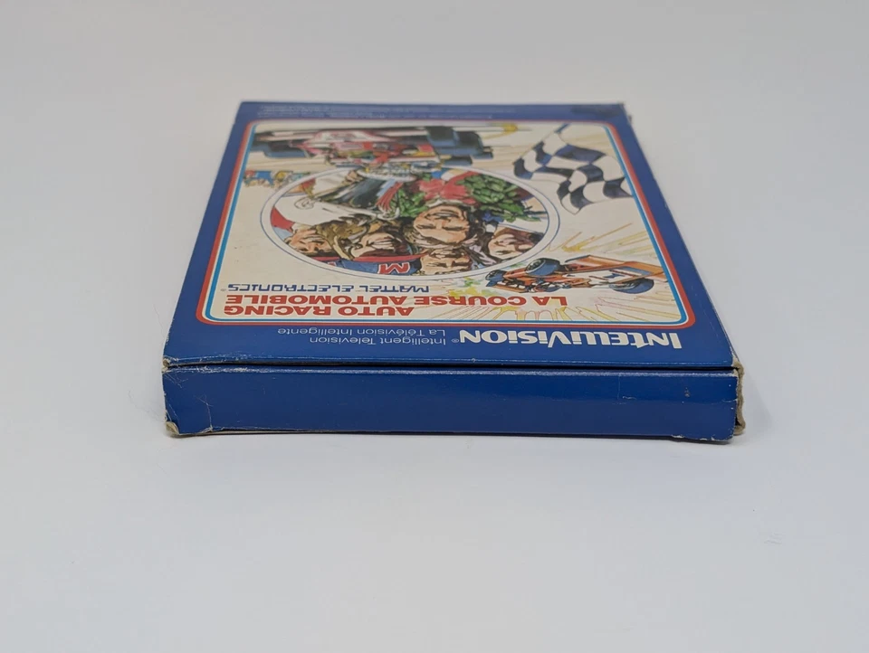 Auto Racing French Canadian Variant (Intellivision, 1980) - CIB Complete - Image 3 of 4