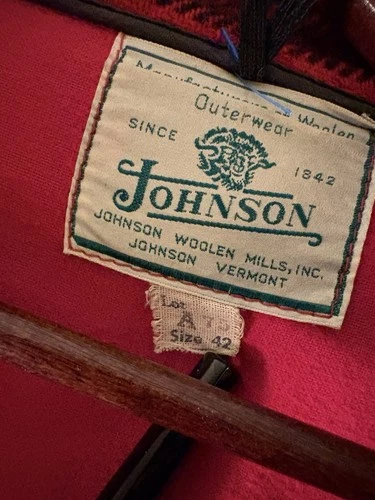 1960s Johnson Woolen Mills buffalo plaid coat image 3