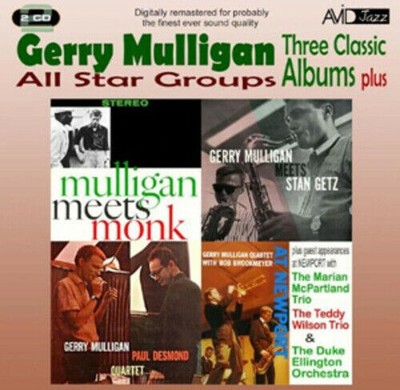 All Star Groups  Three Classic Albums Plus (Mulligan Meets Monk  Gerry Mullig CD