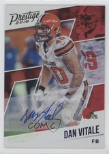 2018 Panini Prestige Xtra Points Purple Signatures Dan Vitale #118 Auto 3wl