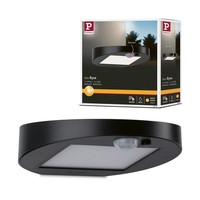 Solar LED AußEnwandleuchte Ryse Bewegungsmelder IP44 3000K 30Lm Anthrazit