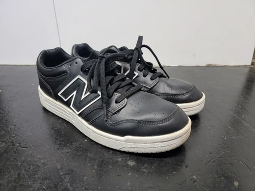 Scarpe uomo New Balance 480 basse lifestyle casual sneakers nero bianco BB480LBT