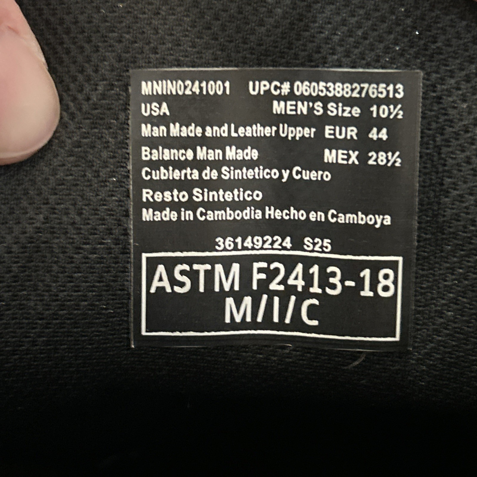 Interceptor Black Leather Force Tactical Steel To… - image 11