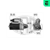Anlasser Starter ERA 220546A FüR Hyundai 12V I30 FD GD Ix20 JC Veloster FS Ix35