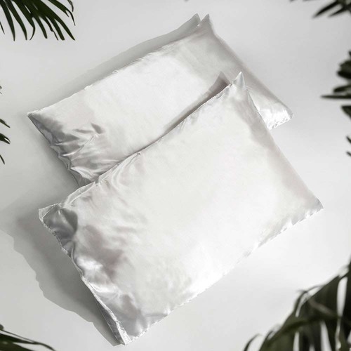 SO ECO Satin Pillow Case Enhance Skin & Hair Health with Comfort - Double Pack - Picture 3 of 4