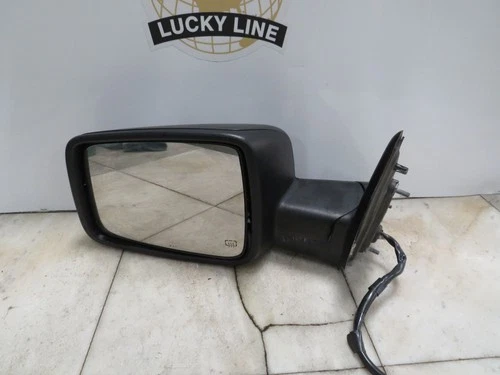 2012 DODGE PICKUP 1500 LEFT SIDE MIRROR BLACK
