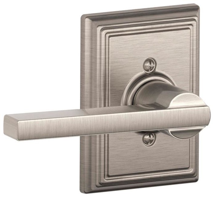 Schlage F170-LAT-ADD Latitude Dummy Door Lever Non-Turning Single Side