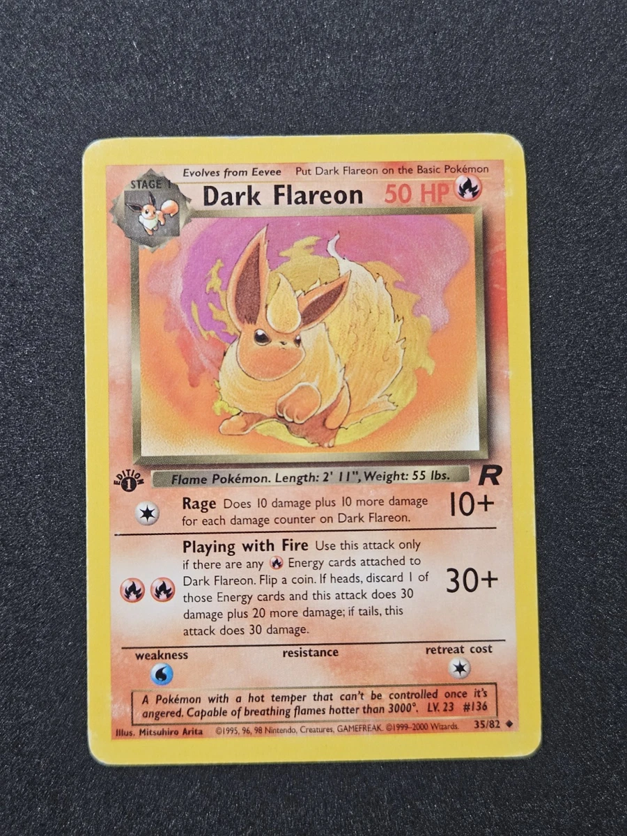 Flareon Pokmon TCG 1st Edition Individual Trading Card Games for sale |  eBay