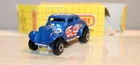 MATCHBOX MB69 BLUE '33 WILLY'S STREET ROD FLAMES TEMPA NOS VINTAGE 1982