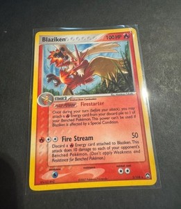 5/108 | Blaziken HOLO | EX Power Keepers | Pokemon Card | EXC