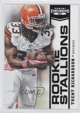 2012 Panini Contenders Rookie Stallions Black 20/50 Trent Richardson #12 0e0