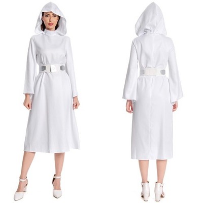 Cosplay Costume Outfits Halloween Carnival Suit Leia cos Star Wars
