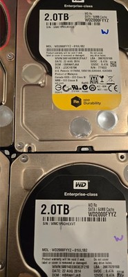 Western Digital WD2000FYYZ-01UL1B2 2TB 7200RPM 64MB Cache SATA 6.0Gb/s 
