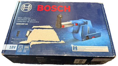 #ad #ad Bosch GDE18V 16 Dust Collection Attachment New 1600A008L2 18 Volt $39.99