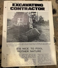 Gradall G-440 Crawler Hydraulic Excavator Excavating Contractor Brochure AMIL25