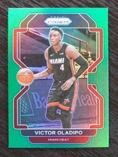 Victor Oladipo 2021-22 Panini Prizm Green Prizm #24 Heat