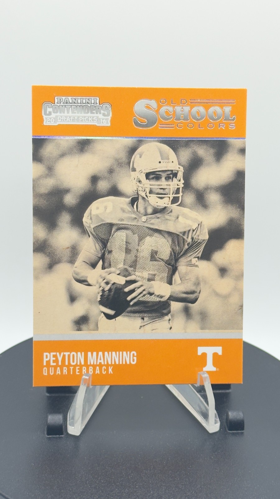 2016 Panini Contenders Draft Picks Old School Colors Peyton Manning #19